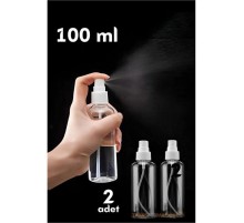 Püskürtücü Boş Sprey Şişe 100 Ml 2 ADET