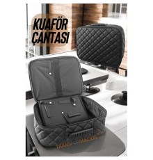 Kuaför Çantası Kapitone Deri Berber Çantası