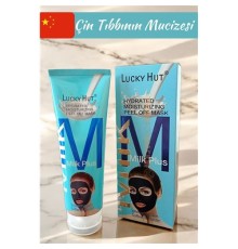 LUCKY HUT Soyulan Yüz Maskesi Cilt Beyazlatıcı, Yumuşatıcı ve Esnekleştirici