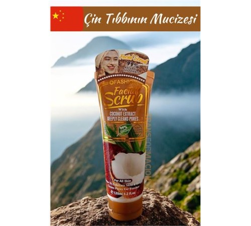 WOKALI Yüz Peelingi Hindistan Cevizi Özlü Derin Gözenek Temizleyici Yüz Peeling Scrub WOKALI Yüz Peelingi Hindistan Cevizi Özlü Derin Gözenek Temizleyici Yüz Peeling Scrub