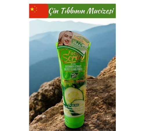 WOKALI Yüz Peelingi Salatalık Özü Derin Gözenek Temizleyici Yüz Peeling Scrub WOKALI Yüz Peelingi Salatalık Özü Derin Gözenek Temizleyici Yüz Peeling Scrub