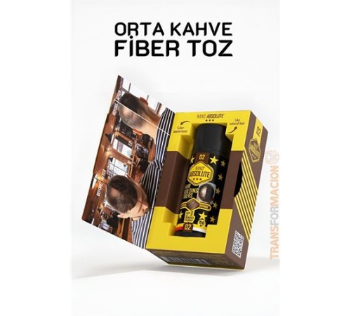 Saç Dolgunlaştırıcı Fiber Topik Toz ORTA TON KAHVERENGİ Saç Dolgunlaştırıcı Fiber Topik Toz ORTA TON KAHVERENGİ