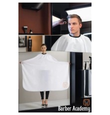 Saç Kesim Önlüğü Unisex Beyaz