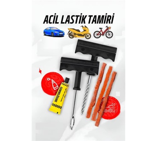 Lastik Tamir Kiti Oto Bisiklet Motosiklet Lastik Tamir Seti Lastik Tamir Kiti Oto Bisiklet Motosiklet Lastik Tamir Seti