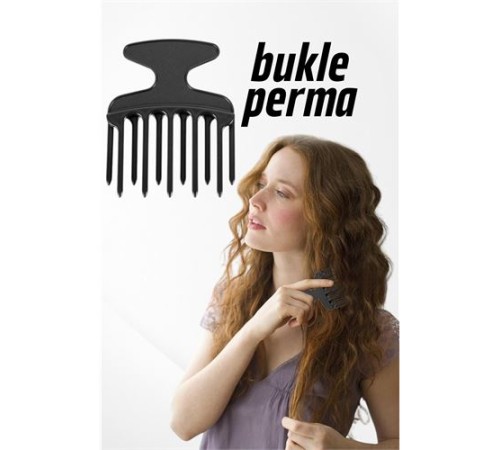 Bukle Tarağı Kıvırcık Saç Açıcı Perma Tarağı 715849 Bukle Tarağı Kıvırcık Saç Açıcı Perma Tarağı 715849