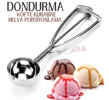 Dondurma Porsiyonlama Kaşığı Kurabiye Köfte Helva