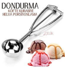 Dondurma Porsiyonlama Kaşığı Kurabiye Köfte Helva