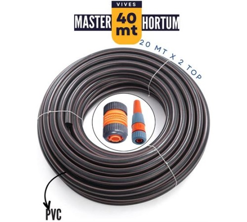 40 Metre Master Bahçe Hortumu Sulama Aparatı HEDİYELİ 40 Metre Master Bahçe Hortumu Sulama Aparatı HEDİYELİ
