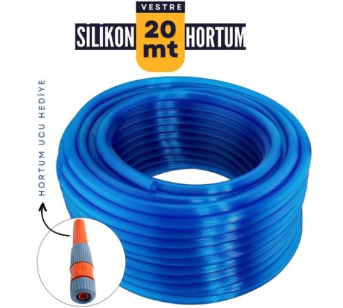 20 Metre Silikonlu Bahçe Hortumu Sulama Aparatı HEDİYELİ 20 Metre Silikonlu Bahçe Hortumu Sulama Aparatı HEDİYELİ