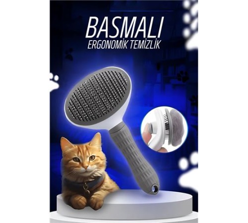 Cuervo Otomatik Temizlenen Kedi Köpek Tarağı Cuervo Otomatik Temizlenen Kedi Köpek Tarağı
