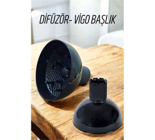 Fön Için Difüzör Vigo Başlık Fön Için Difüzör Vigo Başlık