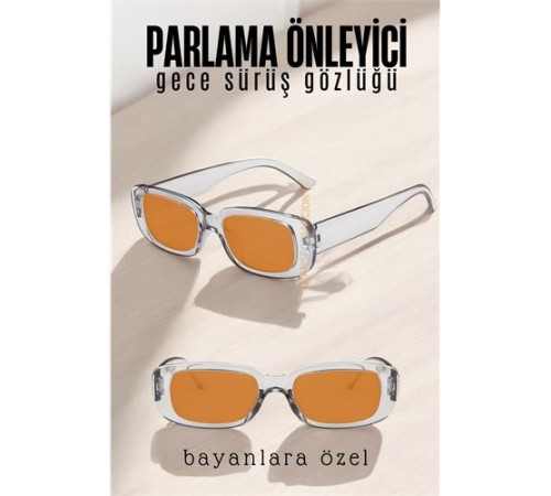 Parlama Önleyici Bayan Gece Sürüş Görüş Gözlüğü Sis Far Işık Önleyici Anti-Fog Gözlük Parlama Önleyici Bayan Gece Sürüş Görüş Gözlüğü Sis Far Işık Önleyici Anti-Fog Gözlük