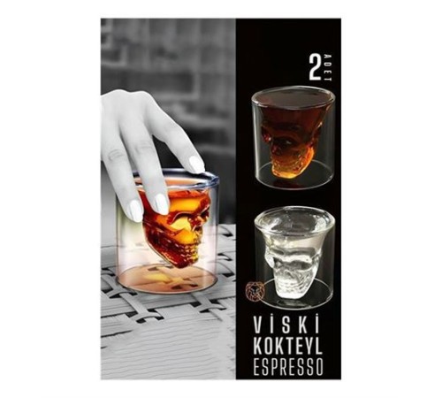 Shot Basrdağı Viski Kokteyl Espresso 2 Adet Shot Basrdağı Viski Kokteyl Espresso 2 Adet