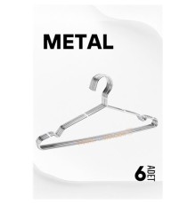 Modacar Metal Elbise Askısı Ekonomik 6 Adet Askı Seti