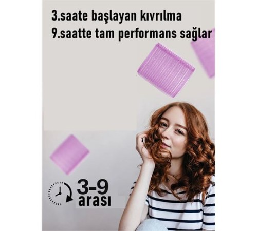 Saç Bigudisi 3 Cm Bigudi Saç Şekillendirici 4 ADET Saç Bigudisi 3 Cm Bigudi Saç Şekillendirici 4 ADET