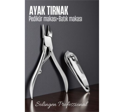 Ayak Tırnak Makası Batık Tırnak Makas Seti Pedikür Tırnak Makası Merys Solingen Ayak Tırnak Makası Batık Tırnak Makas Seti Pedikür Tırnak Makası Merys Solingen