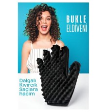 Bukle Eldiveni Dalgalı Kıvırcık Saçlara Bakım Eldiveni