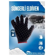 Modacar Süngerli Oto Yıkama Eldiveni Metalik Boyalar İçin