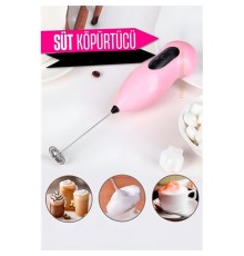 Süt Köpürtücü Kahve Karıştırıcı Mini Pilli Mixer Çırpıcı