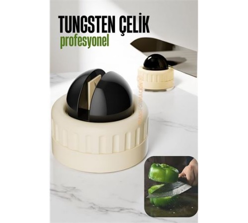 Bıçak Bileyici Pratik Vantuzlu Tungsten Çelik Bıçak Bileyici Pratik Vantuzlu Tungsten Çelik