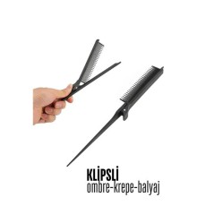 Klipsli Krepe Ombre Balyaj Tarağı Solingen