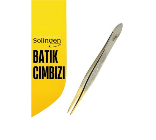 İnce Uçlu Batık Cımbızı - Şık ve Hassas Kaş Şekillendirme Solingen Professional İnce Uçlu Batık Cımbızı - Şık ve Hassas Kaş Şekillendirme Solingen Professional