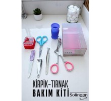 Manikür Seti  6 Parça Profesyonel Tırnak ve Kaş Bakım Seti Merys Solingen