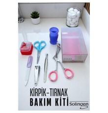 Manikür Seti  6 Parça Profesyonel Tırnak ve Kaş Bakım Seti Merys Solingen