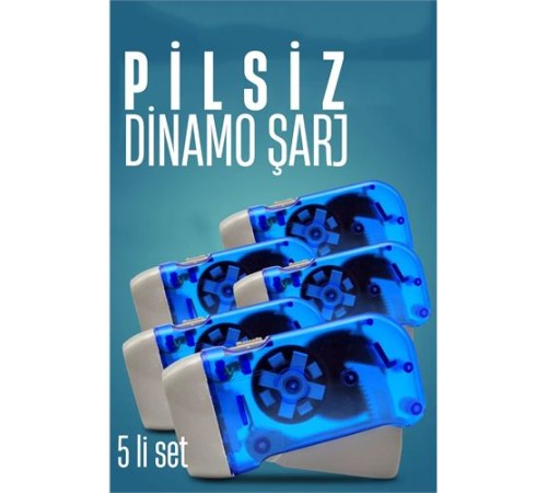 5 li Kendinden Dinamo Şarjlı Pilsiz Acil Durum El Feneri Manuel Şarjlı El Feneri 5 li Kendinden Dinamo Şarjlı Pilsiz Acil Durum El Feneri Manuel Şarjlı El Feneri