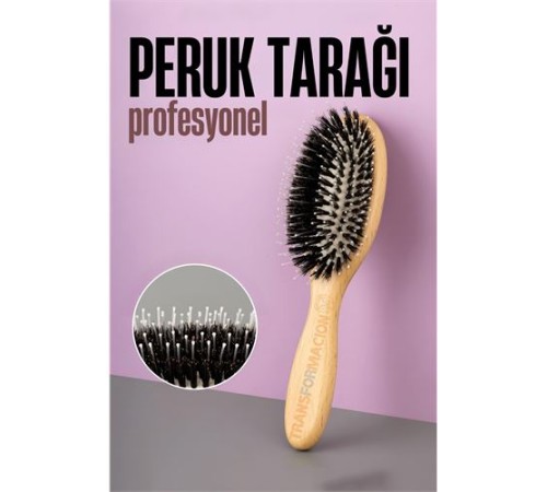 Peruk Tarağı - Peruk Bakım Tarağı Ahşap Peruk Tarağı - Peruk Bakım Tarağı Ahşap