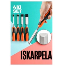 Iskarpela Seti - Vanadyum Çelik Ahşap İşleme Aleti  Profesyonellere Ahşap Keski Seti