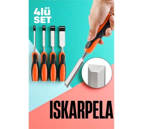 Iskarpela Seti - Vanadyum Çelik Ahşap İşleme Aleti Profesyonellere Ahşap Keski Seti Iskarpela Seti - Vanadyum Çelik Ahşap İşleme Aleti Profesyonellere Ahşap Keski Seti