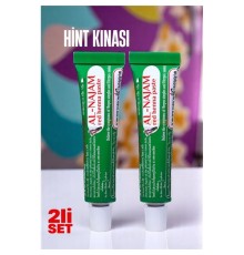 Geçici Dövme Kınası - Tüp Hint Kınası Kırmızı 2li SET Al-Najam
