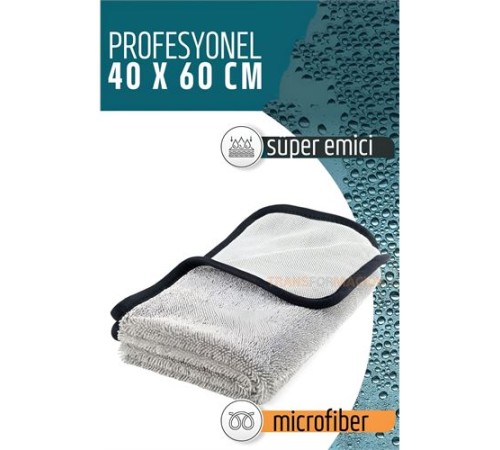Çift Yüzeyli Profesyonel Microfiber Havlu - Süper Emici Temizlik Bezi 40 x 60 cm Çift Yüzeyli Profesyonel Microfiber Havlu - Süper Emici Temizlik Bezi 40 x 60 cm