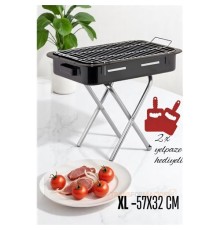 Xl Emaye Mangal Katlanır Ayaklı 57 x 32 cm 720535