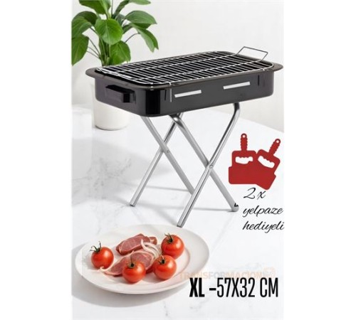 Xl Emaye Mangal Katlanır Ayaklı 57 x 32 cm 720535 Xl Emaye Mangal Katlanır Ayaklı 57 x 32 cm 720535