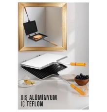 Teflon Tost Makinesi Alüminyum+Teflon