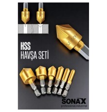 6 lı HSS Havşa Seti - Havşa Matkap Ucu Seti