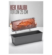 Teflon Kek Pişirme Kalıbı Baton Kek Kalıbı 25 cm