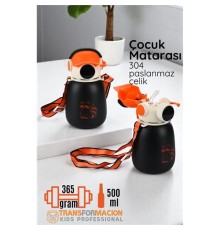Inox Çelik Hafif Çocuk Matarası 500 ml KAPASİTELİ