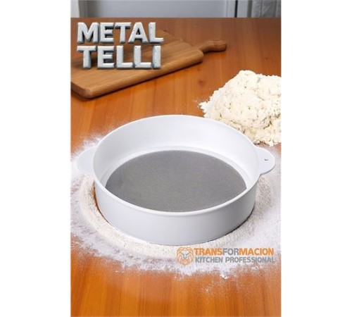 Un Eleği -Metal Telli Elek - Plastik Çerçeveli 28 cm Un Eleği Un Eleği -Metal Telli Elek - Plastik Çerçeveli 28 cm Un Eleği