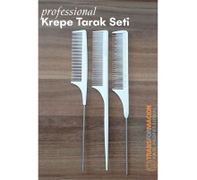 Krepe Tarağı - Profesyonel Karbon Krepe Tarağı Seti