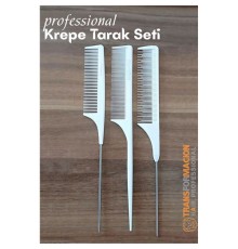 Krepe Tarağı - Profesyonel Karbon Krepe Tarağı Seti
