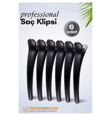 Kuaför Saç Klipsi - Profesyonel Toka 6 lı SET