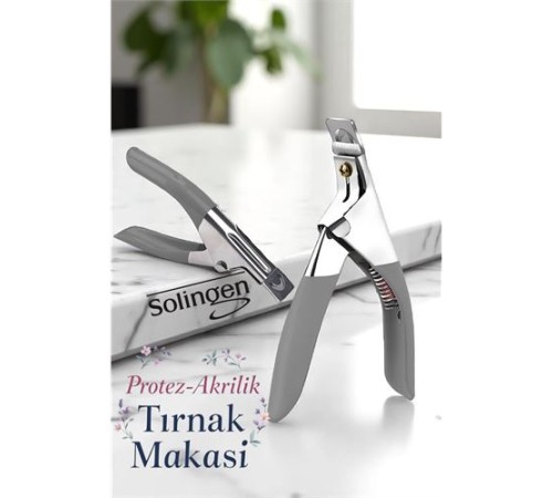 Akrilik Tırnak Makası - 3 Model Kesebilen Protez Tırnak Kesici Solingen Professional Akrilik Tırnak Makası - 3 Model Kesebilen Protez Tırnak Kesici Solingen Professional