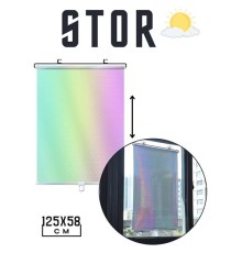 Stor Perde Reflektiv Manila Design