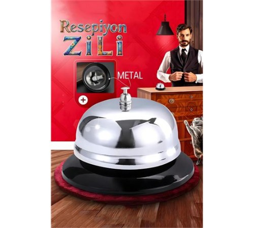 Resepsiyon Zili  - Resepsiyon ve Restoran İçin Zil - Resepsiyon Çağrı Zili
