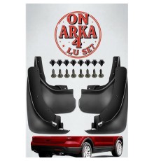 4 lü Paçalık Seti - Ön Arka Uygun Çamur Önleyici Paçalık Seti
