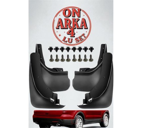4 lü Paçalık Seti - Ön Arka Uygun Çamur Önleyici Paçalık Seti