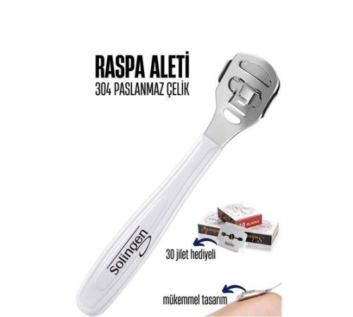 Raspa Aleti 30 Jilet Yedekli Solingen Profesyonel Raspa Aleti 30 Jilet Yedekli Solingen Profesyonel